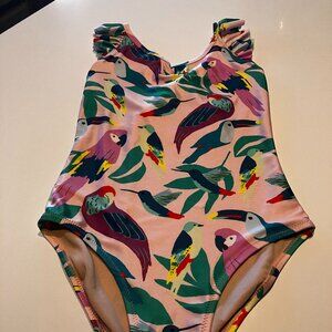 Girl Ruffle One-Piece Swimsuit by Tea Clothing